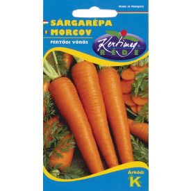 Sárgarépa mag  Fertődi vörös NAGY kiszerelés 50g