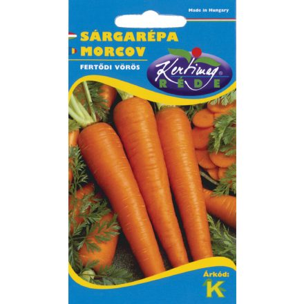Sárgarépa mag  Fertődi vörös NAGY kiszerelés 50g