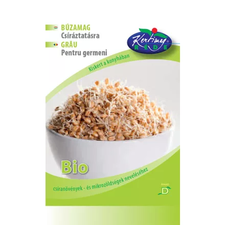 Búza csíráztatni való mag BIO Triticum aestivum NAGY Kiszerelés 500g
