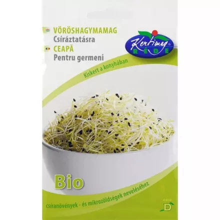 Vöröshagyma csíráztatni való mag BIO 15g