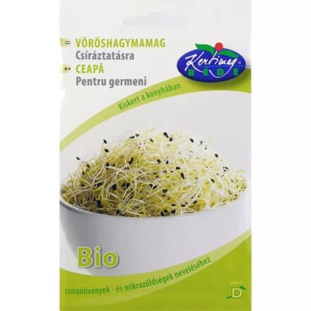 Vöröshagyma csíráztatni való mag BIO 15g