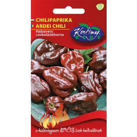 Chili paprika mag  Habanero Csokoládé barna 20 szem