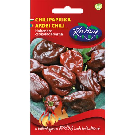 Chili paprika mag  Habanero Csokoládé barna 20 szem