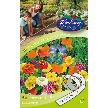 Varázsszőnyeg virágmag vetőszalag 3x1,33m