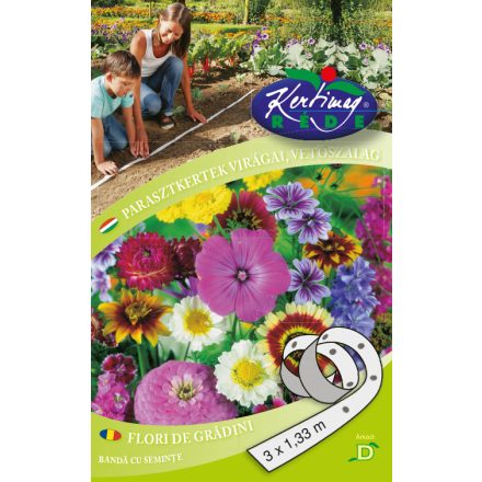 Vetőszalag Parasztkertek virágmag vetőszalag
