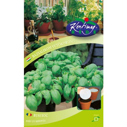 Bazsalikom mag  Zöldlevelű 2 db/csomag