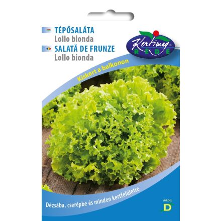 Tépősaláta mag  Lollo bionda 3g