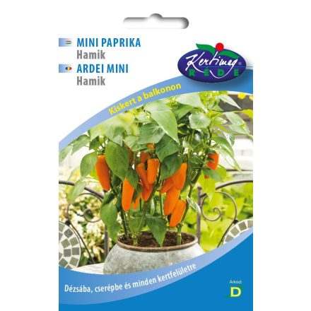 Paprika mag  Hamik cserepes törpe 0,25g