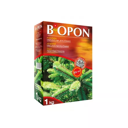 BIOPON műtrágya granulátum Tűlevelű Őszi 1kg