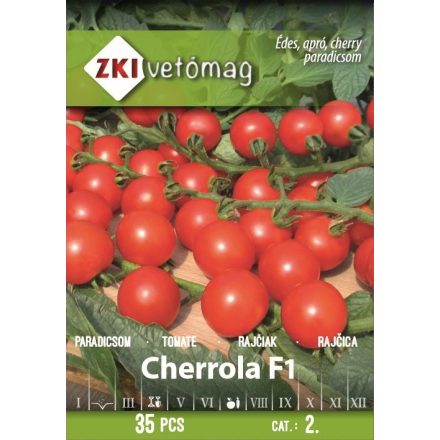 Koktélparadicsom mag  Cherrola F1 35szem